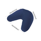 Meditation Cushion Gifts V Shape Accessories for Buddhist Low Seat Men Women Blue