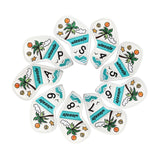 9x Golf Iron Head Covers Dustproof Universal Golf Club Head Covers for Irons