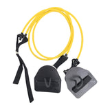 Swimming Arm Strength Muscle Training Stretch Workout Exercise Bands Yellow 20lbs
