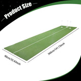 Golf Practice Mat Foldable Golf Putting Green for Park Indoor Outdoor Garden