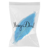 Maxbell 100Pcs Natural Magnolia Skeleton Leaf  Card Scrapbook Leaves Blue and Brown