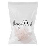 Maxbell 100Pcs Natural Magnolia Skeleton Leaf  Card Scrapbook Leaves Blue and Brown