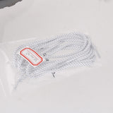 Maxbell 1.2M Reflective Rope Laces Sport Trainer Jogging Shoelaces Bootlaces White#2 - Aladdin Shoppers