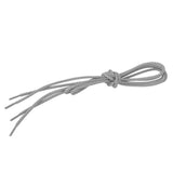 Maxbell 1.2M Reflective Rope Laces Sport Trainer Jogging Shoelaces Bootlaces White#2 - Aladdin Shoppers