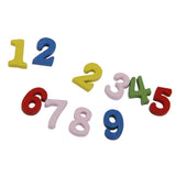 Maxbell 100x Colorful Wooden 1-9 Numbers Flatback Embellishments Crafts DIY - Aladdin Shoppers