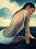 Maxbell Maxbell Women Sexy Strappy Swimsuit Swimwear Bathing Monokini Push Up Padded Bikini XL White