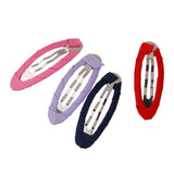 Maxbell 50Pcs Colorful Stain Coverd Hair Sleepies Hair Clips