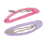 Maxbell 50Pcs Colorful Stain Coverd Hair Sleepies Hair Clips