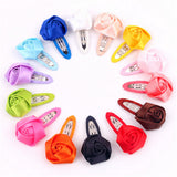 Maxbell 50Pcs Colorful Stain Coverd Hair Sleepies Hair Clips