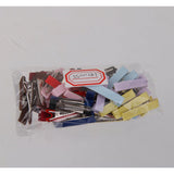 Maxbell 50Pcs Colorful Stain Coverd Hair Section Clip Hair Duck-Bill Clips - Aladdin Shoppers