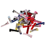 Maxbell 50Pcs Colorful Stain Coverd Hair Section Clip Hair Duck-Bill Clips - Aladdin Shoppers