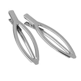 Maxbell 10Pcs Oval Square Shape Hair Clips Duck-Bill Clips DIY Accessory