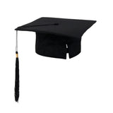 Maxbell Black Mortar Board Adults Graduation Hat Cap Dress Accessory For Student - Aladdin Shoppers