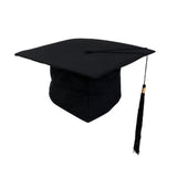 Maxbell Black Mortar Board Adults Graduation Hat Cap Dress Accessory For Student - Aladdin Shoppers