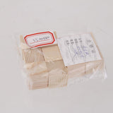 Maxbell 10Pcs Natural Wooden Cubes Embellishment for Craft 25x25x25mm - Aladdin Shoppers