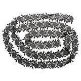 Maxbell 3Yard Embroidered Floral Lace Trim Applique Sewing DIY Craft Black 5cm - Aladdin Shoppers