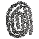 Maxbell 3Yard Embroidered Floral Lace Trim Applique Sewing DIY Craft Black 5cm - Aladdin Shoppers