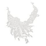 Maxbell Embroidered Lace Neckline Collar Trimming Embellishment Applique - Aladdin Shoppers