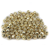 Maxbell 100Pcs 15mm Iron Ball Jingle Bells for Jewelry Making DIY Decoration Gold - Aladdin Shoppers