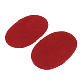 Maxbell Sew-On Oval Elbow/Knee Patches Cord Jeans Repair Craft Sewing Applique Red - Aladdin Shoppers