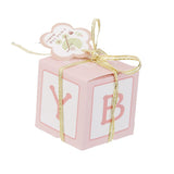 Maxbell 12pcs Paper Candy Sweets Gift Boxes Baby Shower Favors Pink - Aladdin Shoppers