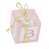 Maxbell 12pcs Paper Candy Sweets Gift Boxes Baby Shower Favors Pink - Aladdin Shoppers