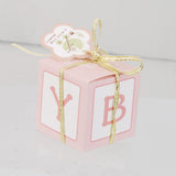 Maxbell 12pcs Paper Candy Sweets Gift Boxes Baby Shower Favors Pink - Aladdin Shoppers