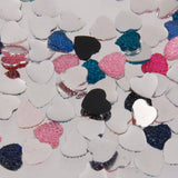 Maxbell Heart Flatback Buttons Decoration DIY Crafts 12mm 100pcs Mixed Color - Aladdin Shoppers