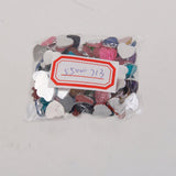 Maxbell Heart Flatback Buttons Decoration DIY Crafts 12mm 100pcs Mixed Color - Aladdin Shoppers
