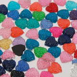 Maxbell Heart Flatback Buttons Decoration DIY Crafts 12mm 100pcs Mixed Color - Aladdin Shoppers