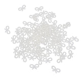 Maxbell 200Pcs Pearls Cabochon Embellishments Craft Decoration Star Bowknot Shaped