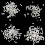 Maxbell 200Pcs Pearls Cabochon Embellishments Craft Decoration Star Bowknot Shaped