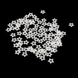 Maxbell 100Pcs Star Shaped Faux Pearls Cabochon Embellishments Wedding Card Making - Aladdin Shoppers