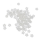 Maxbell 200Pcs Pearls Cabochon Embellishments Craft Decoration Star Bowknot Shaped