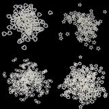 Maxbell 200Pcs Pearls Cabochon Embellishments Craft Decoration Star Bowknot Shaped