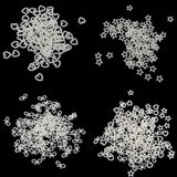 Maxbell 100Pcs Star Shaped Faux Pearls Cabochon Embellishments Wedding Card Making - Aladdin Shoppers