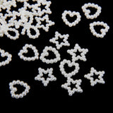 Maxbell 150 Assorted Shaped Faux Pearls Cabochon Embellishments Wedding Card Making - Aladdin Shoppers