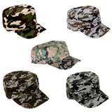 Maxbell 2Pcs Baseball Cap Army Camo Cap Camouflage Hats For Hunting Outdoor