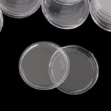 Maxbell 100pcs Clear Coin Capsules Containers Boxes Holders 40.6mm - Aladdin Shoppers