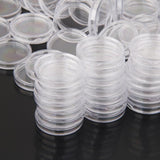 Maxbell 100pcs Clear Coin Capsules Containers Boxes Holders 24mm - Aladdin Shoppers