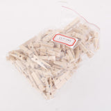 Maxbell 100pcs Natural Wooden Pegs Clothes Pins Clips 35*5mm - Aladdin Shoppers