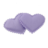 Maxbell 100Pcs Heart Shape Fabric Flower Petals Wedding Decor Purple - Aladdin Shoppers