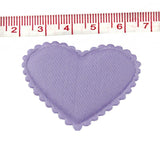 Maxbell 100Pcs Heart Shape Fabric Flower Petals Wedding Decor Purple - Aladdin Shoppers