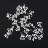 Maxbell 25pcs Little Bear Charms for Jewellery Crafts DIY Silver - Aladdin Shoppers