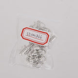 Maxbell 10pcs Antique Silver Key Shape Charms Pendants For DIY Jewelry - Aladdin Shoppers