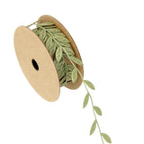Maxbell 2 Rolls Vintage Satin Leaf Leaves Vine Garlands Ribbon Trim Sewing Craft