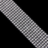 Maxbell Sparkle Crystal Rhinestone Chain Ribbon Trim Bridal Dress Applique 4.5m - Aladdin Shoppers