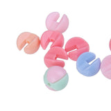 Maxbell 15pcs Acrylic Spacer Beads for Kid Children Craft Necklace DIY Craft U Shape - Aladdin Shoppers
