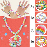 Maxbell 15pcs Acrylic Spacer Beads for Kid Children Craft Necklace DIY Craft U Shape - Aladdin Shoppers