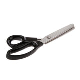 Maxbell Leather Scalloped Tooth Scissors Lace Scissors with Black Handle 7mm - Aladdin Shoppers